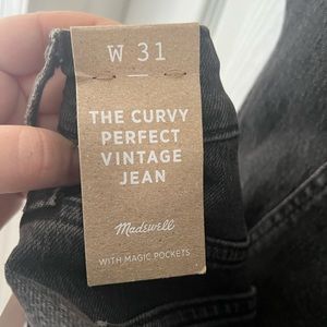 Madewell Curvy Perfect Vintage Jean Brand New with Tags